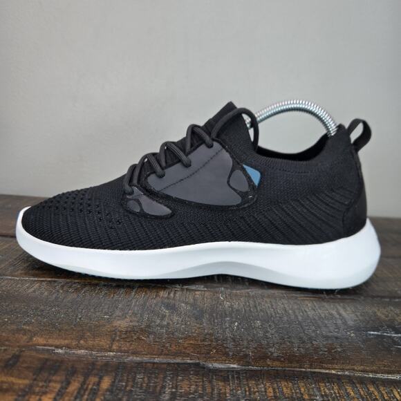 Vessi Everyday Move Mens Size 7 Waterproof Shoes Sneakers Onyx Black White main image 8